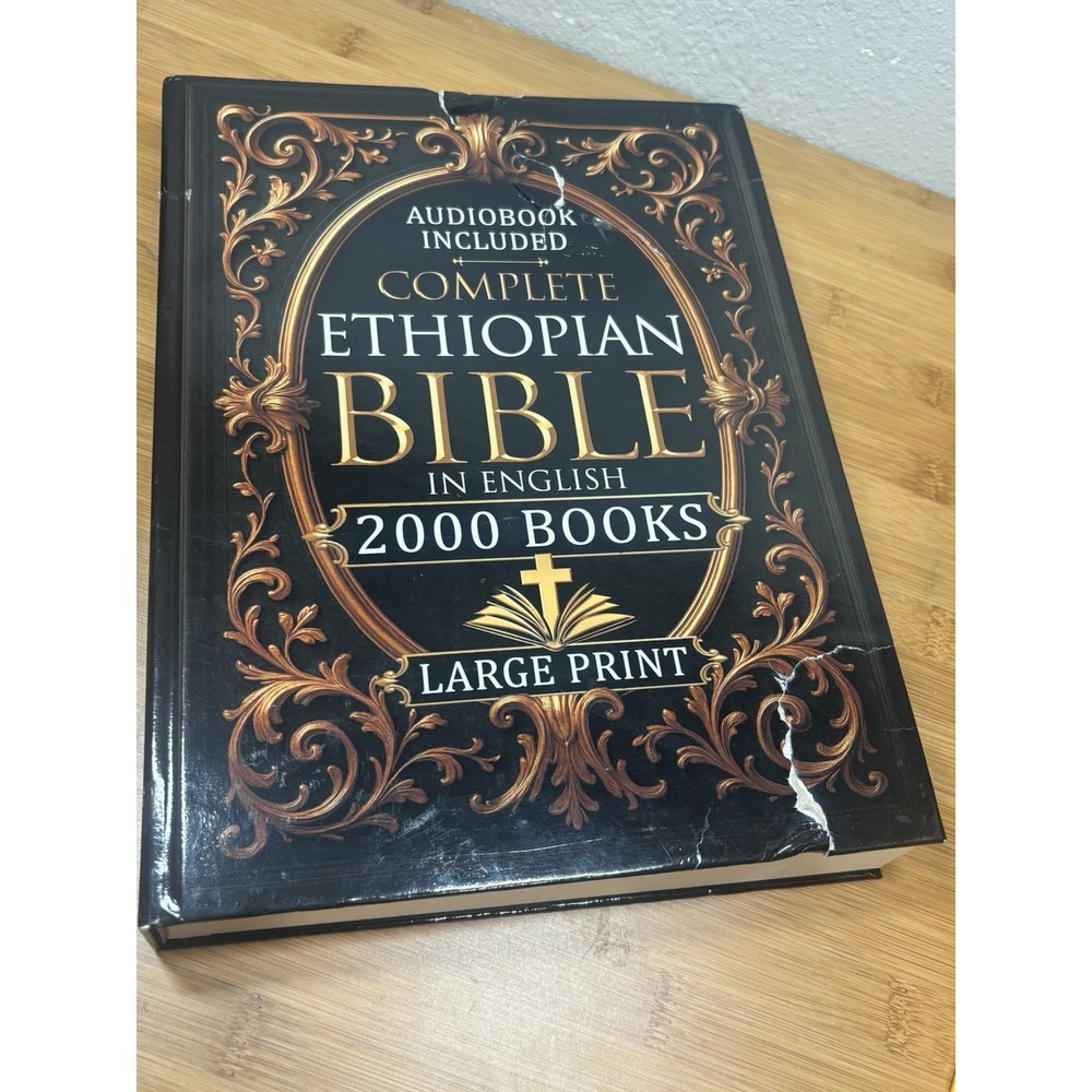 ETHIOPIAN BIBLE in English 2000 Books LARGE PRINT Hardcover 2025
